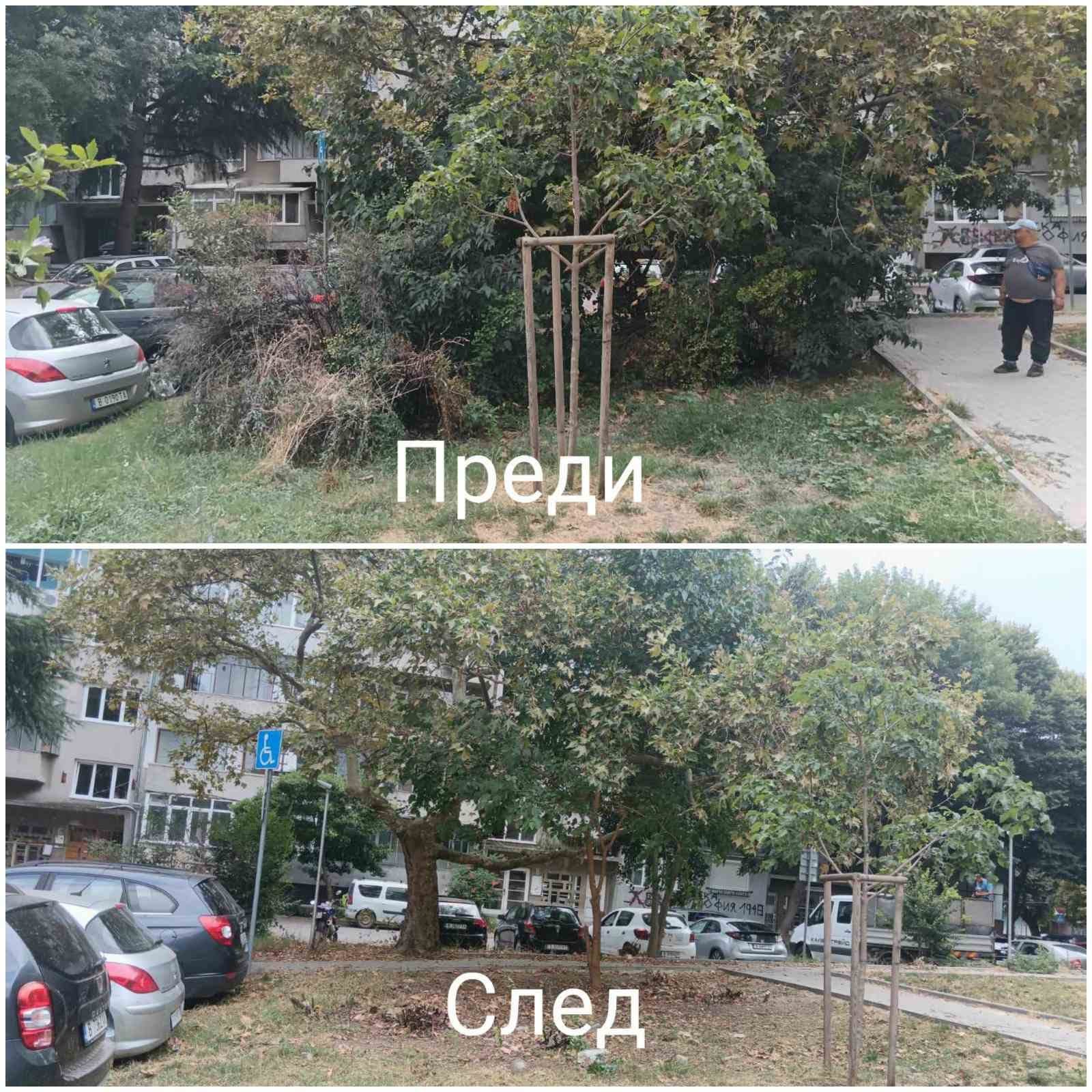 Почистена детска площадка в район „Одесос“